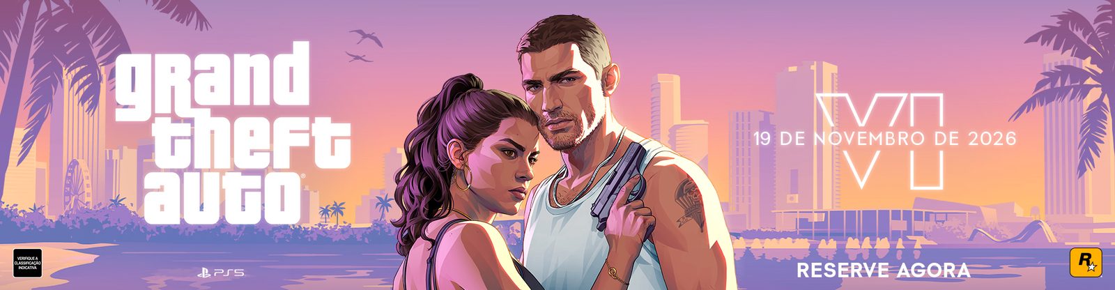 Grand Theft Auto VI - Pré-venda disponível para PS5